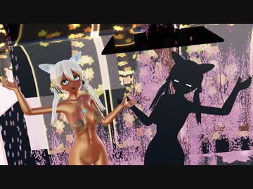 【MMD杯ZERO3参加動画】幻想的な焼きプリンで極楽浄土