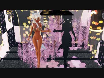 【MMD杯ZERO3参加動画】幻想的な焼きプリンで極楽浄土 差分