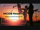 MCIOB Meaning