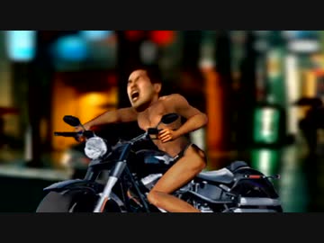 盗んだバイクで走り出す先輩