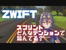 【zwift】スプリントでトップタイムをだすためにはどれくらいのテンションが必要？
