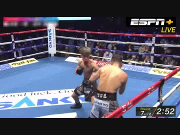 【ESPN版　日本語吹き替え】井岡一翔 対 田中恒成