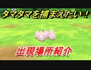 ポケモンピカブイ　タマタマを捕まえる方法！出現場所紹介！図鑑コンプへの道！　【ポケットモンスター Let's Go! ピカチュウ・イーブイ】