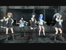 【MMD艦これ】被害妄想携帯女子（笑）【朝潮型＋陽炎型】