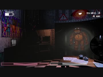 【実況】運命を刻むFNaF2 第三夜【Five Nights at Freddy's 2】