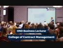 HND Business Lecturer