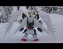 地蔵、ガンプラ登山アタック　御坊山(富山県小矢部市)でＳＤＣＳ ウイングガンダムゼロ ＥＷを作る