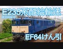 E235系1000番台J-02編成 配給輸送＠新川崎