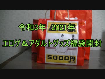 【2021年エロゲ福袋】エロゲ＆アダルトグッズ福袋開封【実況】