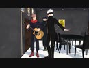 【MMD呪術廻戦】五条悟＆虎杖悠仁＆伏黒恵でコント「ハンマーギター」