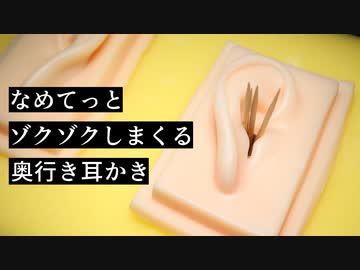 【ASMR】あの頃のゾクゾクが戻る奥行き耳かき (声あり) 【音フェチ】