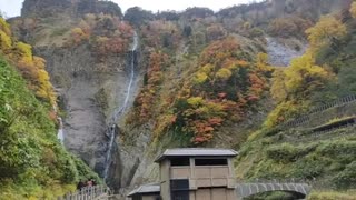 八郎坂を登り称名滝を見る@富山県中新川郡立山町芦峅寺20201028