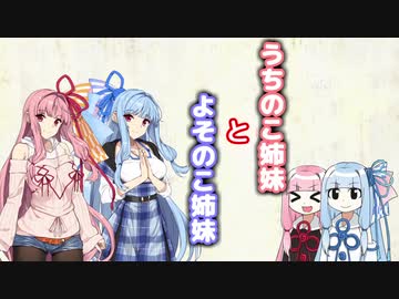 【VOICEROID劇場】うちのこ姉妹とよそのこ姉妹