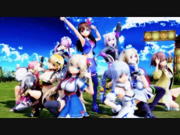 【ホロライブMMD】青空Jumping Heart【ホロライブ】TVサイズ