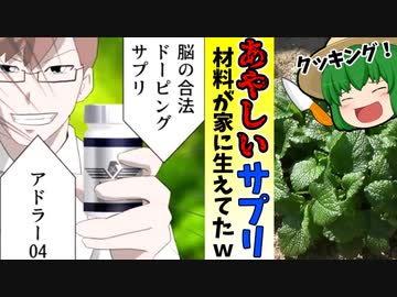 オタクディスがひどい脳の合法ドーピング剤「アドラー４」があやしすぎた【ゆっくり】【クソ広告】