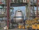 スペースシャトルのフェリーフライト：７４７への取り付け