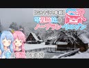 【GRヤリス車載】琴葉姉妹のノープラン・リエゾン＃５（雪の菅沼合掌造り）