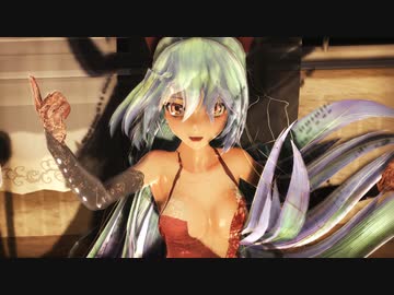 【MMD杯ZERO3参加動画】Tda式改変ミクさんで花瓶に触れた.