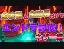【マインクラフト】金装備と金防具だけでエンドラ討伐！Part.2