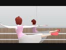ＭＭＤ 事務員風コスのお姉さんにバレエを躍らせてみた[そうだ京都、行こう]