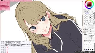 【お絵かき配信】『ギャル初め（塗り）』(2021/01/05) part 1/2【ニコ生アーカイブ】