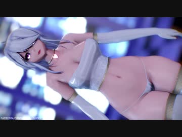 [MMD]HAKU White Suit (弱音ハク) - Sunrise/GFRIEND