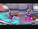 PSO2ロビアク 671「箒で飛ぶ」+672「腕組み2」+687「なかよしポーズ」+698「両剣／自在槍」+727「極技」