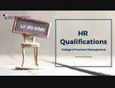 HR Qualifications