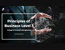 Principles of Business Level 3