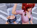 【東方MMD】咲夜と美鈴で紅蓮華【めーさく】