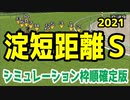 2021 淀短距離ステークス シミュレーション 枠順確定【競馬予想】
