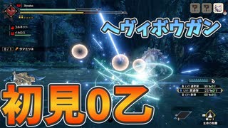 【MHRise】　初見ヘヴィボウガンで0乙　タマミツネ戦　[体験版]