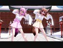 【MMD】らぶ式Coco・Sayaで『愛の詩』1080p