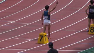 第３４回 静岡国際陸上競技大会　男子８００ｍ予選１組