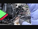ZX-25RにOVERのバックステップ組みました