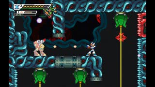 ロックマンXコルプテッド - 鉱山ステージ(クリスタル・ラフラーステージ)