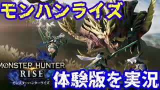 モンハンライズ体験版をエンジョイしてみた！【モンスターハンターライズ】