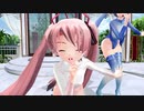【MMD】ちびＫＫＣらぶさんで「WAA!!!!」