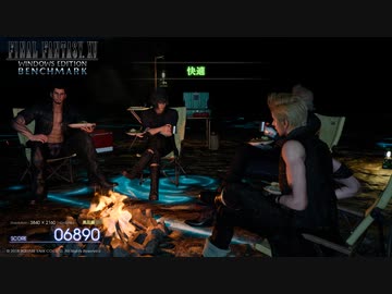 4KでFF15のベンチマークをしてみた