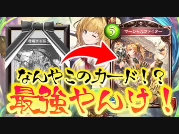 【朗報】ロイヤルの新フィニッシャー、見つかる。〝マーシャルファイター〟と〝ミリン〟のとんでもねぇ突然のリーサル進化ロイヤル【 Shadowverse シャドウバース 】