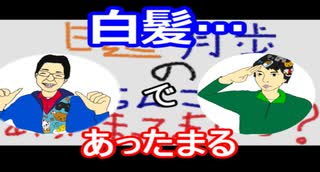 【ラジオ】日進月歩ののどちんこあったまってますか？～白髪が・・・～