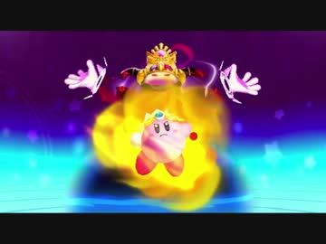 【TAS】星のカービィWii 真・格闘王への道 ファイア 07:08:98