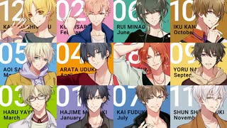 【ツキウタ。】12人がカラオケでデュエット他