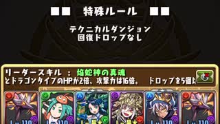 【パズドラ】冬のキラーチャレンジLv7 攻略編成