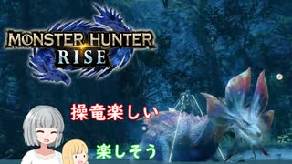 【モンハンライズ】モンハン新作！今作はモンスターを操れるぞ！！（ゆっくり実況）