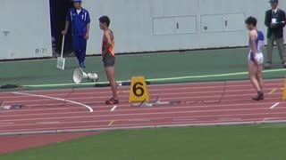 第３３回静岡国際陸上　男子２００ｍ予選１組