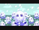 極寒のあかり草
