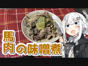 【馬肉の味噌煮を作ろう！】アカリとアオイの好き勝手クッキング！！