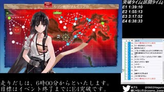 【ドブボ実況】20秋イベ オール丙E4ラスダン 【艦これ】