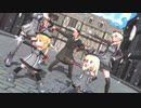 【ＭＭＤ艦これ】ビスマルク＆プリンツ・オイゲン＆総統閣下　de　アゲアゲアゲイン（改変モデル1080P)